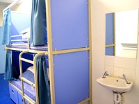 A typical dorm room at Smart Russell Square Hostel
