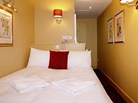 A typical double room at Trebovir Hotel London