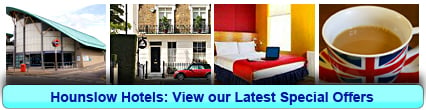 Hounslow Hotels: Book from only £17.25 per person!