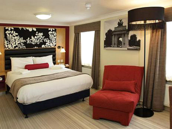 Ein Doppelzimmer im Astors Hotel