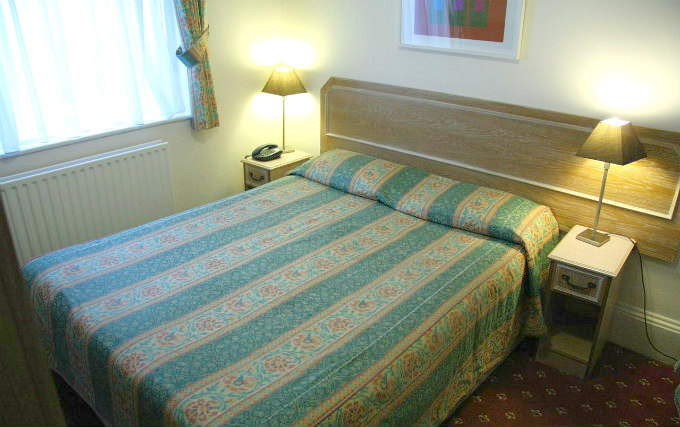 A comfortable double room at Kingsway Park Hotel