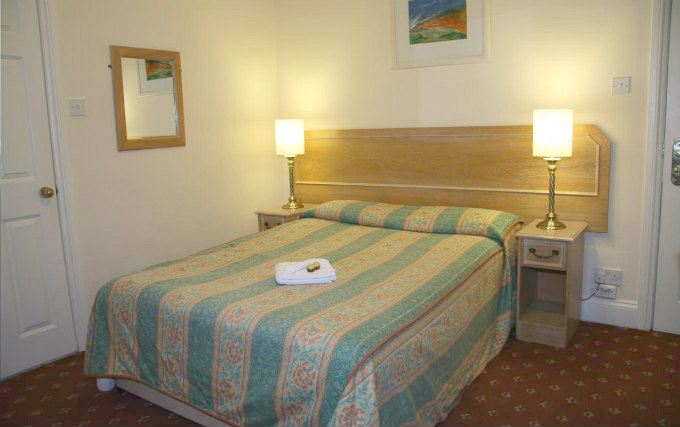 A typical double room at Kingsway Park Hotel