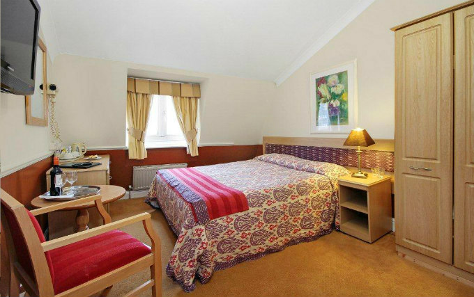 A typical double room at Kingsway Park Hotel