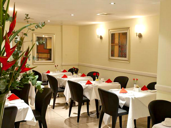 A place to eat at Paddington Court Hotel