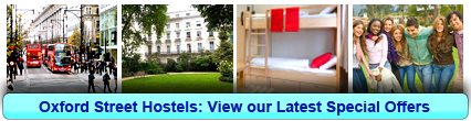Buchen Sie Hostels in Oxford Street