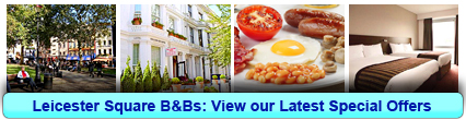 Buchen Sie Bed and Breakfast in Leicester Square