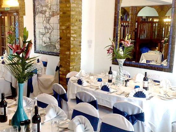 Relax and enjoy your meal in the Dining room at Madonna Halleys Hotel