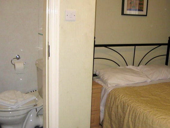Ein Zimmer im Central Hotel London