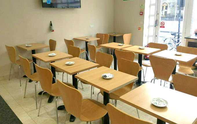 Relax and enjoy your meal in the Dining room at Crownwall Hotel