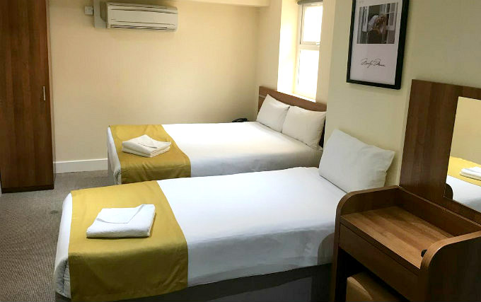 Triple room at Crownwall Hotel