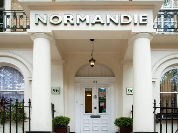 Normandie Hotel London, Außenansicht