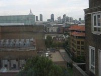 Der Ausblick von den Bankside Apartments TopFloor!