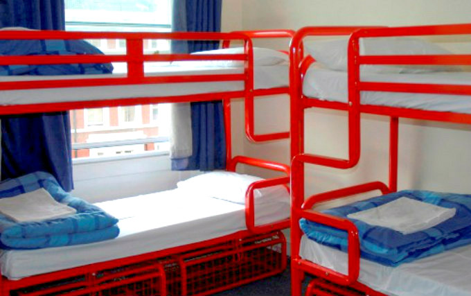 A typical quad room at Astor Kensington