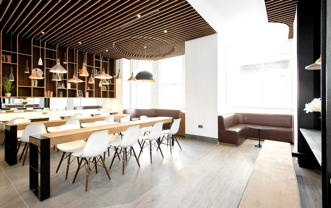 Relax and enjoy your meal in the Dining room at Mowbray Court Hotel