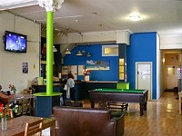 The communal area is a great place to chat, relax and have fun