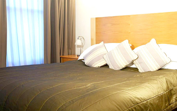 A double room at Cleveland Hotel London