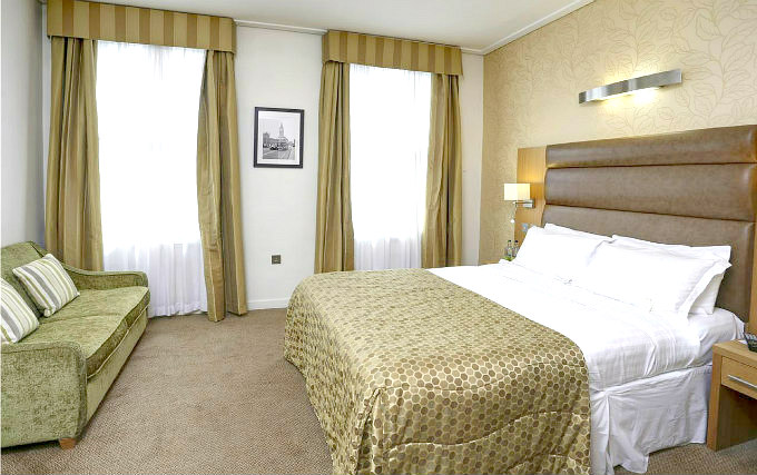 A typical double room at Best Western The Cromwell