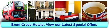 Brent Cross Hotels: Book from only £15.00 per person!