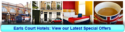 Hotels in Earls Court: Buchen Sie von nur £12.25 pro Person!