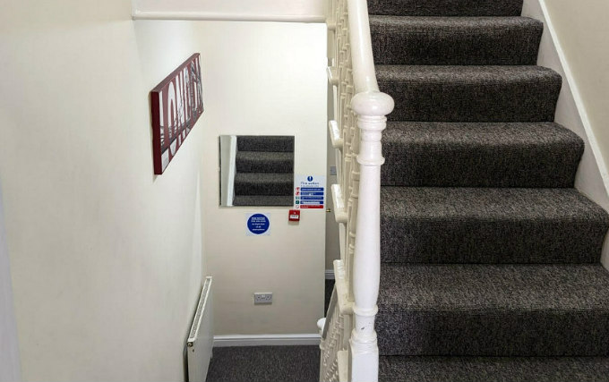 Stairs at Westfield Hostel