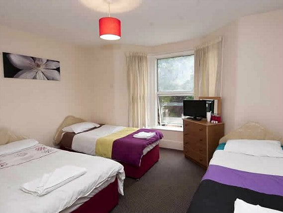 Quad rooms at Stratford Hotel London are the ideal choice for groups of friends or families