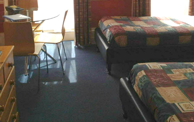 A triple room at Hadleigh Hotel