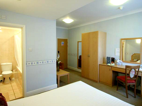 A typical double room at St Georgio Hotel
