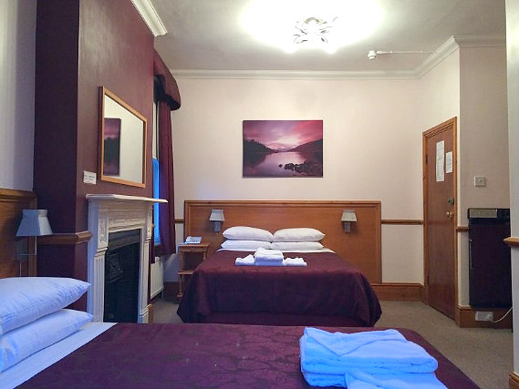 Triple rooms are great for friends and family sharing