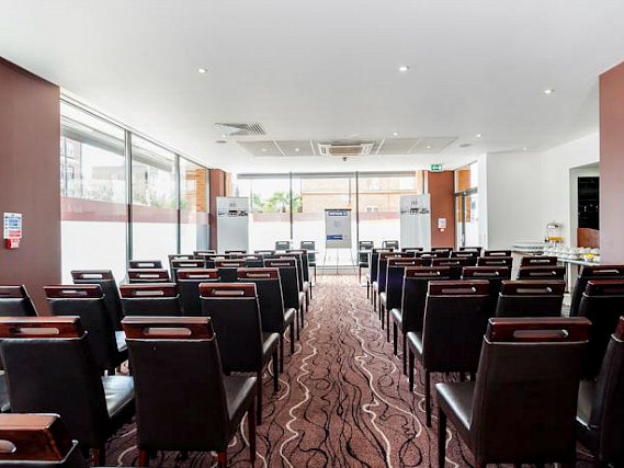 Business guests will appreciate the conference room