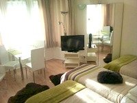 WiFi is available in all studios at an extra charge per day A typical triple studio at