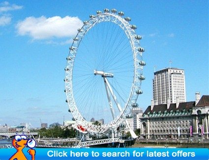 Buchen Sie ein Hotel in der Nähe von London Eye