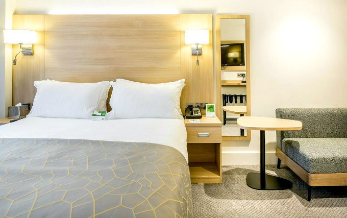 A double room at Kensington Close Hotel