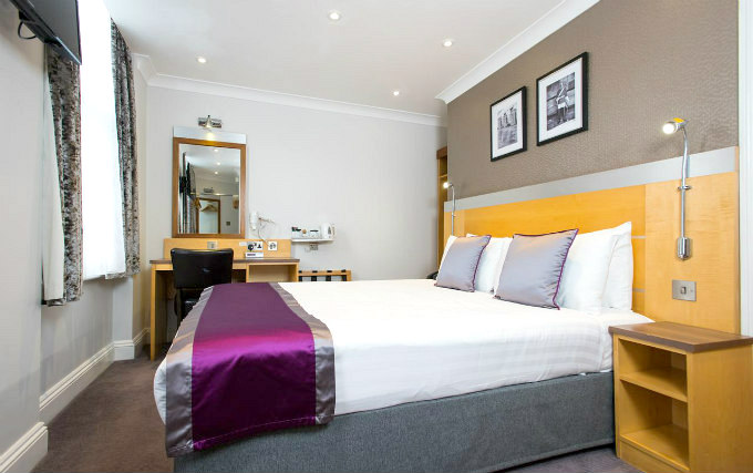 A double room at Best Western Victoria Palace