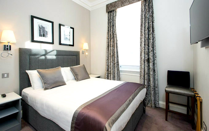 A typical double room at Best Western Victoria Palace