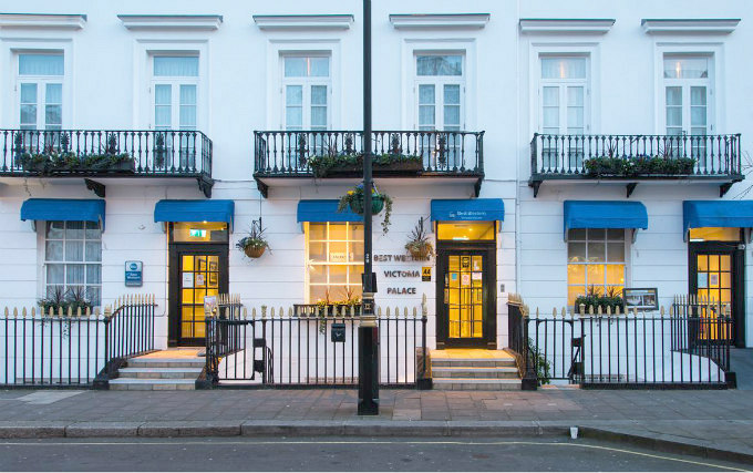 An exterior view of Best Western Victoria Palace