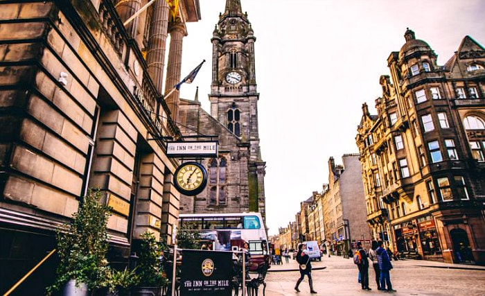 The exterior of The Inn On The Mile
