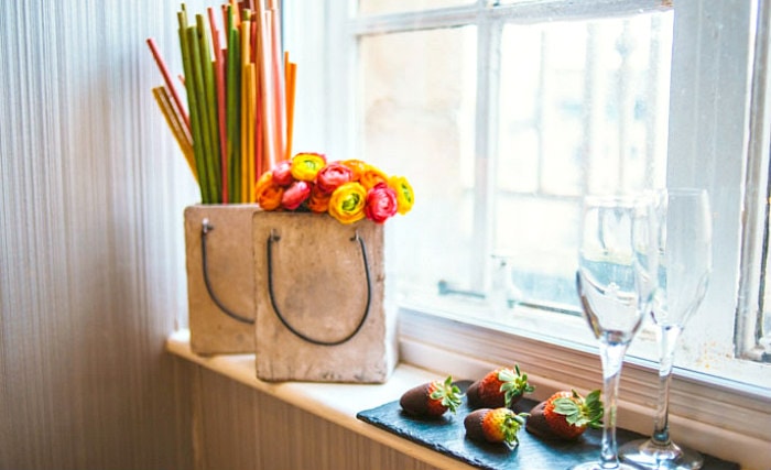 A typical room at The Inn On The Mile