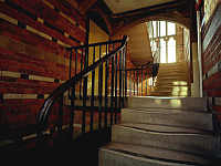 A Traditional Staircase at Keble College