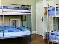 A typical dorm room at Hatters Hostel