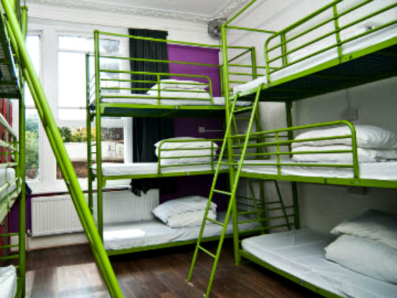 Dorm room at Venture Hostel