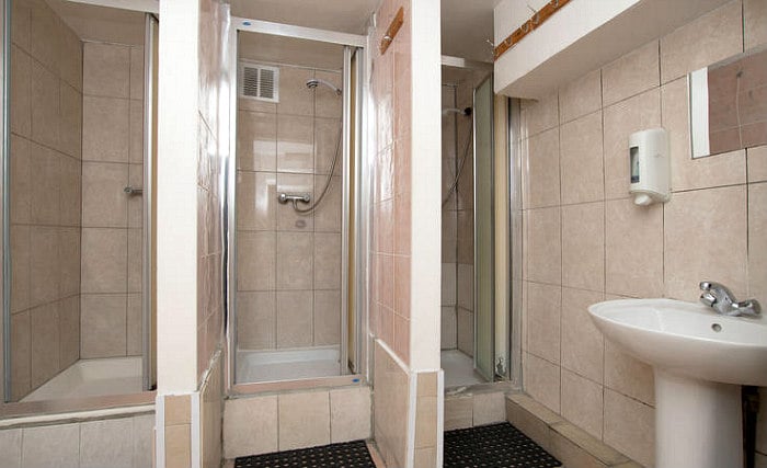 Relax in a hot, clean showers