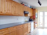 Die Küche im Heathrow House Bed and Breakfast London