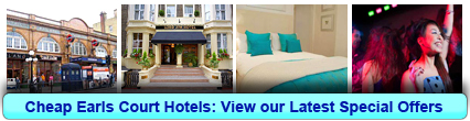 Buchen Sie Preiswerte Hotels in Earls Court
