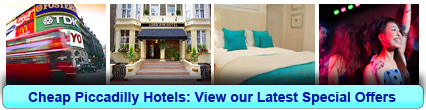 Buchen Sie Cheap Hotels near Piccadilly