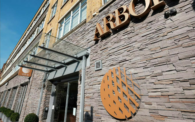 An exterior view of City Hotel London