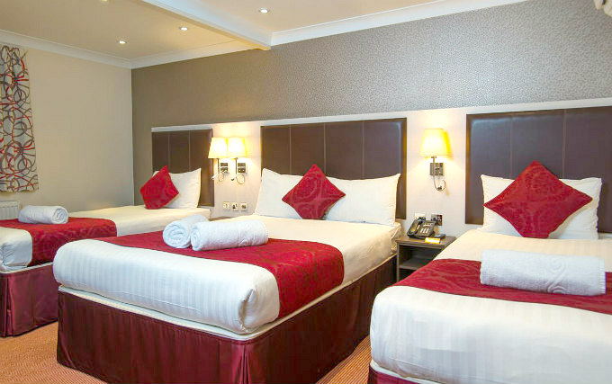 Triple room at Comfort Inn Buckingham Palace Road