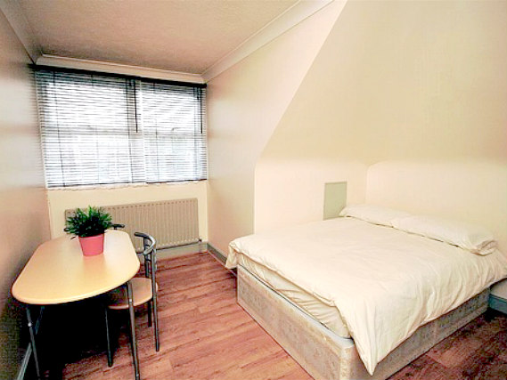 A double room at All Star Hostel London is perfect for a couple