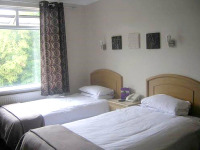 A Typical Twin Room at County Hotel Woodford