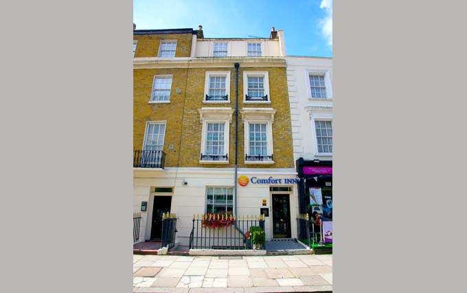 The exterior of Comfort Inn Victoria