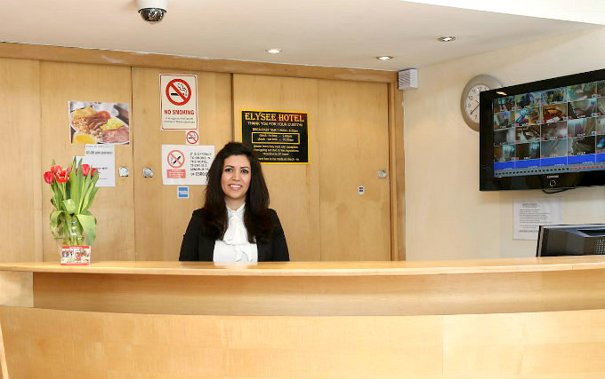 The friendly Reception staff at Elysee Hotel will offer you a warm welcome
